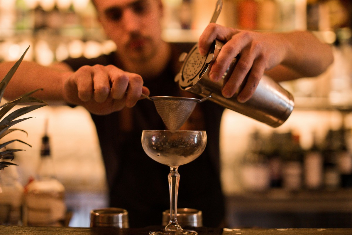 Barmen Making Drink at Counter by Rachel Claire via Pexels